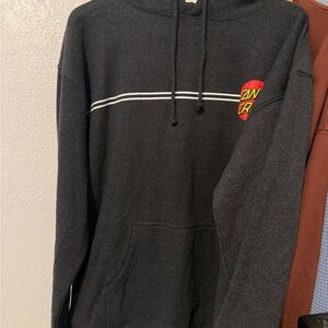Santa Cruz Men's Grey Hoodie